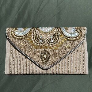 Lulu’s Beaded Envelope Clutch